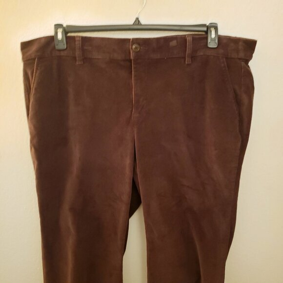 Torrid Brown Corduroy Comfort Flex High Rise Boot Cut Trouser Jean 22R EUC - Picture 4 of 10